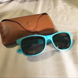 Women’s  Aqua Blue Andy Ray-Ban Sunglasses
